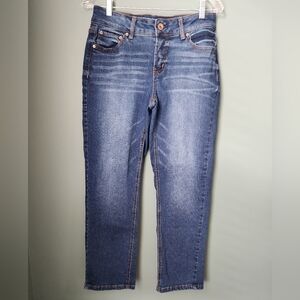 Time & Tru Blue Straight Leg Jeans Size 10 Petite